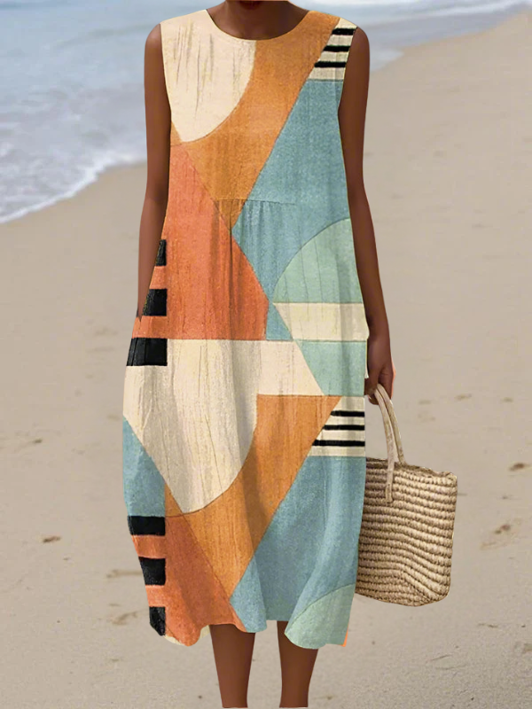 Iris | Lehké letní šaty bez rukávů