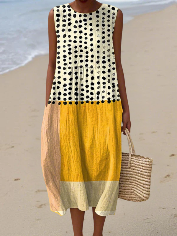 Leah | Lehká letní šaty bez rukávů
