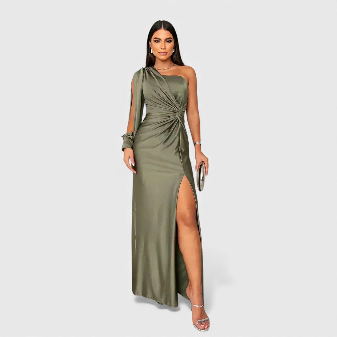 Melyssa - Elegantní Maxi Šaty na Večer